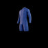 The One Longarm Shorty 3/2mm Zipfree 2024 - Blue